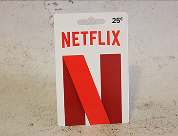 Netflix-Gutschein Wert: 25,- EUR