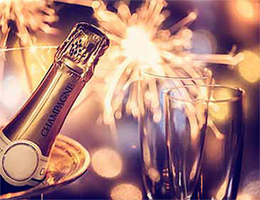 Champagner für Sylvester von Küche & Keller