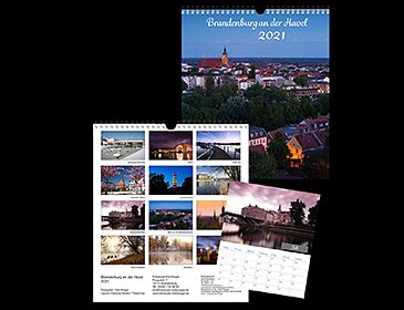 Kalender „Brandenburg an der Havel 2021“ der Fotografin Kati Krüger im Wert von 20,00 €