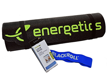 Energetics Fitnessmatte & Blackroll Loop Band