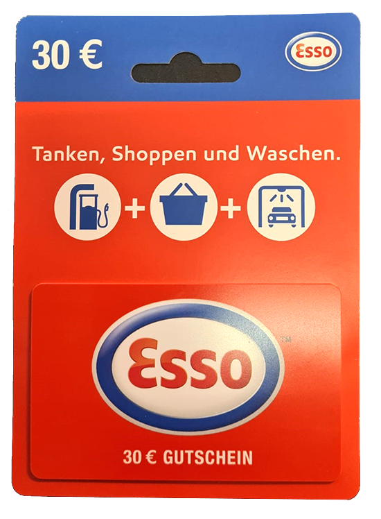 ESSO-Tankgutschein im Wert von 30Euro von der ESSO Tankstelle Theml, Weißenfelserstraße, Naumburg