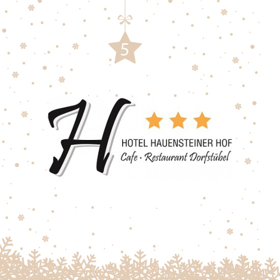 Hinter dem heutigen Türchen wartet ein Gutschein im Wert von 30 Euro von unserem Vorteilspartner Hauensteiner Hof Hotel und Restaurant auf Sie.
