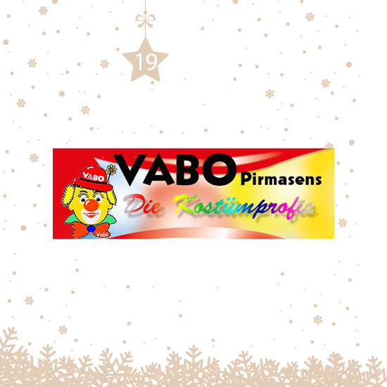 Hinter dem heutigen Türchen wartet ein Gutschein im Wert von 30 Euro von unserem Vorteilspartner VABO Pirmasens auf Sie.